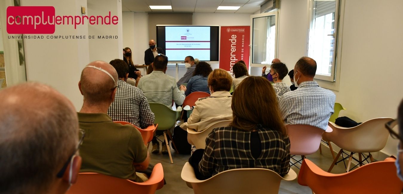 Compluemprende reúne en el Centro de Emprendimiento a los representantes de las Facultades y Centros